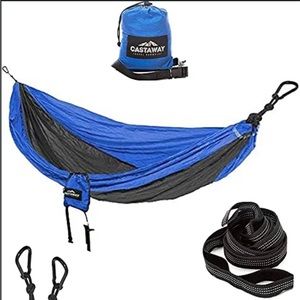 Castaway Hammock Travel All-In-One Blue NEW